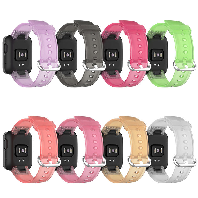 Transparent TPU Smart Watch Band Replacement Wrist Strap for Xiaomi Redmi Watch Mi Watch Lite Transparent TPU Smart Watch Band Replacement Wrist Strap for Xiaomi Redmi Watch Mi Watch Lite